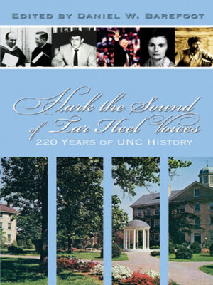 cover image of Hark the Sound of Tar Heel Voices